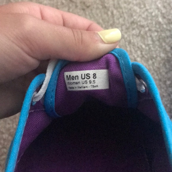 Blue Vans - Picture 5 of 5